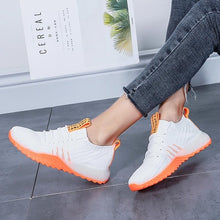 Load image into Gallery viewer, Summer Breathable Sneakers Woman Sports Shoes Sport Women's Running Shoes 2019 White Zapatos Mujer Fitness Tennis Training B-261