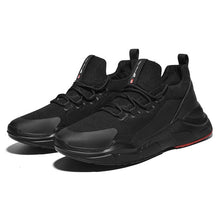Load image into Gallery viewer, SUROM Running Shoes For Men Summer Sneakers Breathable Mesh Outdoor Sport Shoes Men Increase Black Upper Lace Up Male Shoes